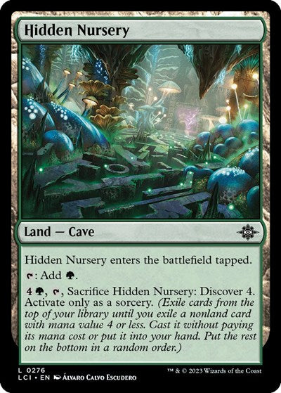 Hidden Nursery (LCI) #276 Land (Lightly Played) The Lost Caverns of Ixalan Magic: The Gathering: 2023