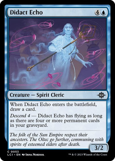 Didact Echo (LCI) #53 Common The Lost Caverns of Ixalan Magic: The Gathering: 2023