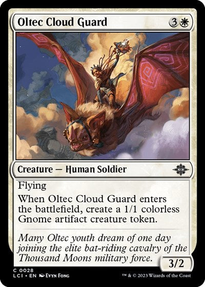 Oltec Cloud Guard (LCI) #28 Common (Lightly Played) The Lost Caverns of Ixalan Magic: The Gathering: 2023