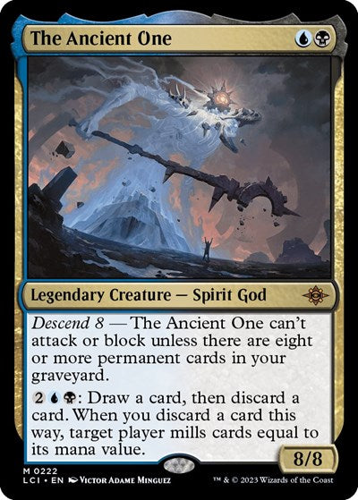 The Ancient One (LCI) #222 Mythic Rare The Lost Caverns of Ixalan Magic: The Gathering: 2023