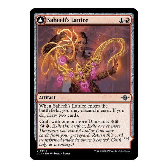 Saheelis Lattice (LCI) #164 Uncommon The Lost Caverns of Ixalan Magic: The Gathering: 2023