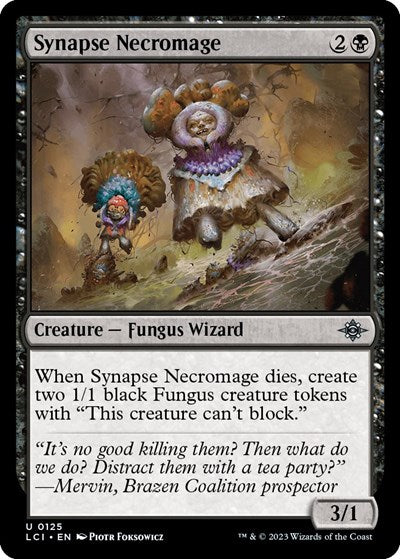 Synapse Necromage (LCI) #125 Uncommon (Lightly Played) The Lost Caverns of Ixalan Magic: The Gathering: 2023