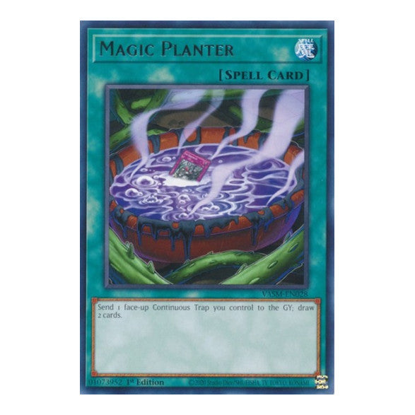 Magic Planter (VASM) #VASM-EN028 Rare (1st Edition Near Mint) Valiant Smashers YuGiOh: 2023