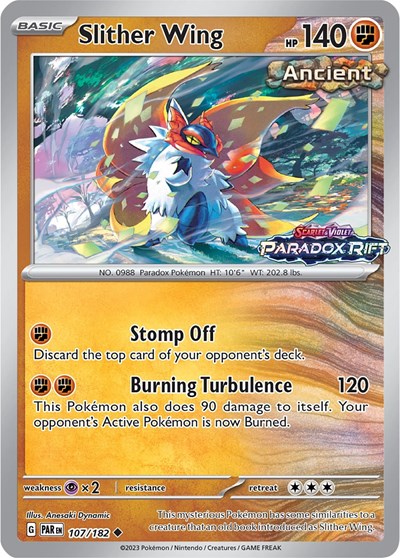 Slither Wing - 107/182 (Store Exclusive Promo) (MCAP) #107/182 Promo (Reverse Holofoil Near Mint) Miscellaneous Cards & Products Pokemon: 2026