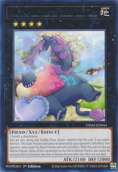 Number 41 Bagooska the Terribly Tired Tapir (VASM) #VASM-EN044 Rare (1st Edition Near Mint) Valiant Smashers YuGiOh: 2023