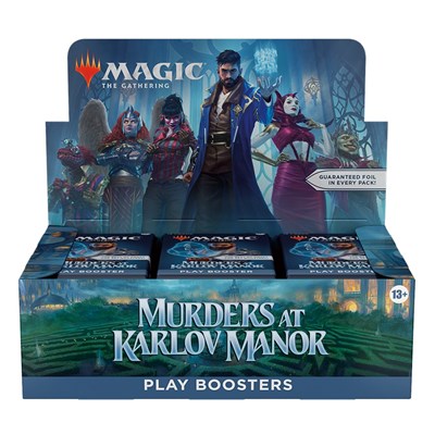 Murders at Karlov Manor - Play Booster Display (MKM) (Unopened) Murders at Karlov Manor Magic: The Gathering: 2024