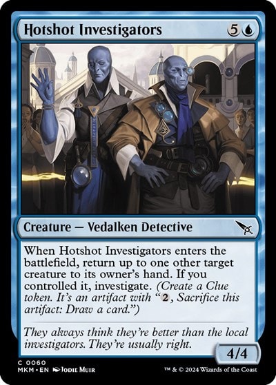 Hotshot Investigators (MKM) #60 Common Murders at Karlov Manor Magic: The Gathering: 2024