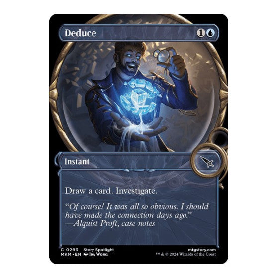 Deduce (Showcase) (MKM) #293 Common Murders at Karlov Manor Magic: The Gathering: 2024
