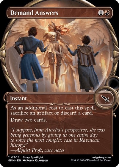 Demand Answers Showcase (MKM) #306 Common (Lightly Played) Murders at Karlov Manor Magic: The Gathering: 2024