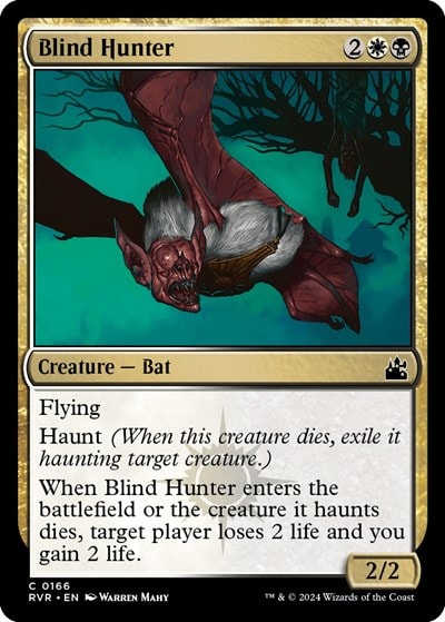 Blind Hunter (RVR) #166 Common (Lightly Played) Ravnica Remastered Magic: The Gathering: 2024