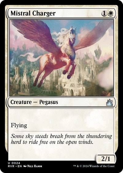 Mistral Charger (RVR) #24 Uncommon (Lightly Played) Ravnica Remastered Magic: The Gathering: 2024