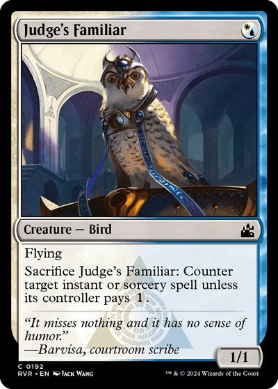Judges Familiar (RVR) #192 Common (Lightly Played) Ravnica Remastered Magic: The Gathering: 2024