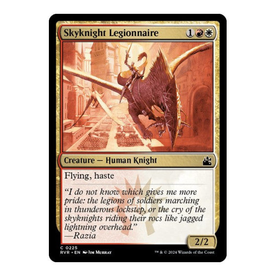 Skyknight Legionnaire (RVR) #225 Common (Lightly Played) Ravnica Remastered Magic: The Gathering: 2024