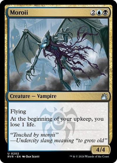 Moroii (RVR) #202 Uncommon (Lightly Played) Ravnica Remastered Magic: The Gathering: 2024