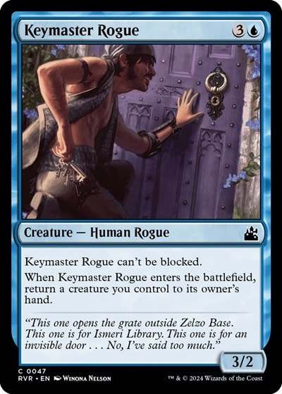 Keymaster Rogue (RVR) #47 Common Ravnica Remastered Magic: The Gathering: 2024