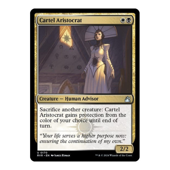 Cartel Aristocrat (RVR) #170 Uncommon (Lightly Played) Ravnica Remastered Magic: The Gathering: 2024