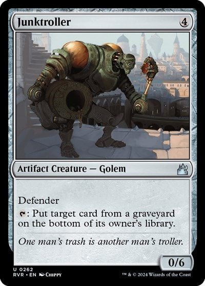 Junktroller (RVR) #262 Uncommon (Lightly Played) Ravnica Remastered Magic: The Gathering: 2024