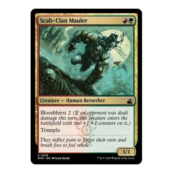 Scab-Clan Mauler (RVR) #219 Common Ravnica Remastered Magic: The Gathering: 2024