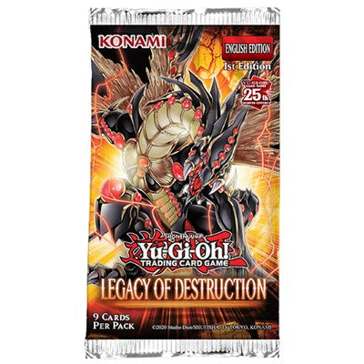Legacy of Destruction Booster Pack 1st Edition (LEDE) (Unopened) Legacy of Destruction YuGiOh: 2024