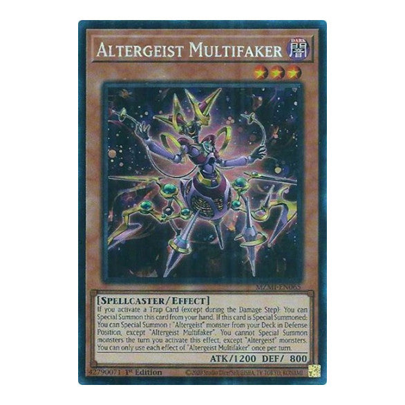 Altergeist Multifaker (CR) (MZMI) #MZMI-EN065 Collector's Rare Maze of Millennia YuGiOh: 2024