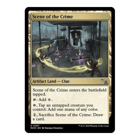 Scene of the Crime (MKM) #267 Uncommon (Lightly Played) Murders at Karlov Manor Magic: The Gathering: 2024