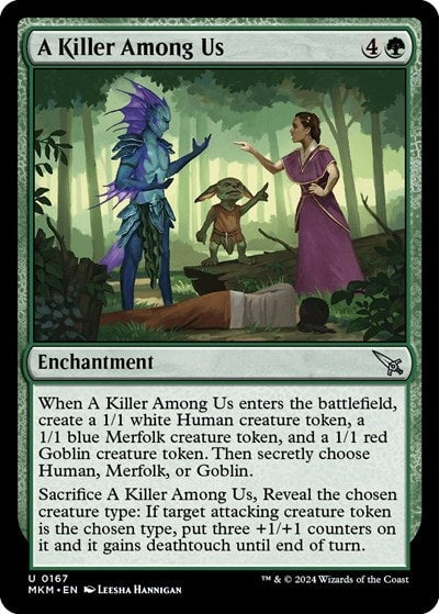 A Killer Among Us (MKM) #167 Uncommon (Lightly Played) Murders at Karlov Manor Magic: The Gathering: 2024