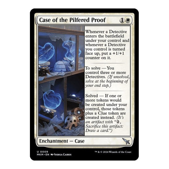Case of the Pilfered Proof (MKM) #9 Uncommon Murders at Karlov Manor Magic: The Gathering: 2024