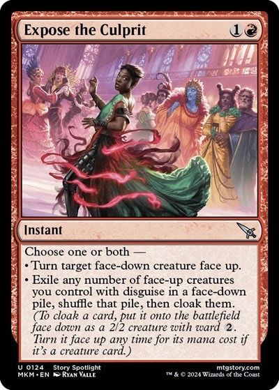 Expose the Culprit (MKM) #124 Uncommon Murders at Karlov Manor Magic: The Gathering: 2024