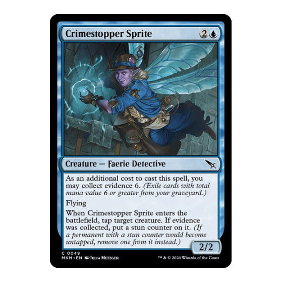 Crimestopper Sprite (MKM) #49 Common Murders at Karlov Manor Magic: The Gathering: 2024