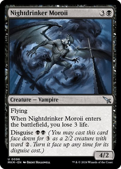 Nightdrinker Moroii (MKM) #96 Uncommon Murders at Karlov Manor Magic: The Gathering: 2024