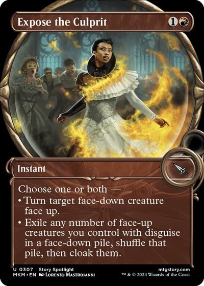 Expose the Culprit Showcase (MKM) #307 Uncommon Murders at Karlov Manor Magic: The Gathering: 2024