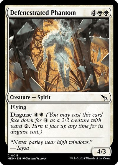 Defenestrated Phantom (MKM) #11 Common Murders at Karlov Manor Magic: The Gathering: 2024