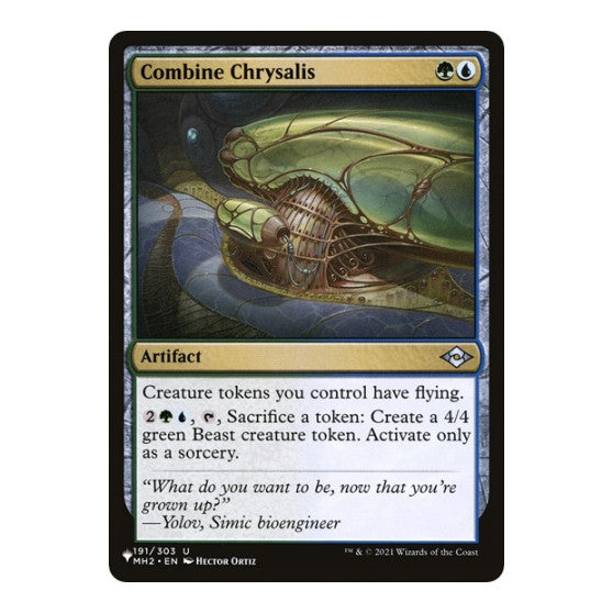 Combine Chrysalis (LIST) #191/303 Uncommon (Lightly Played) The List Reprints Magic: The Gathering: 2026