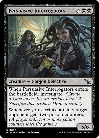 Persuasive Interrogators (MKM) #98 Uncommon Murders at Karlov Manor Magic: The Gathering: 2024