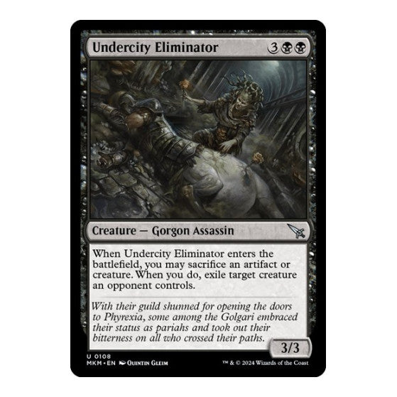 Undercity Eliminator (MKM) #108 Uncommon Murders at Karlov Manor Magic: The Gathering: 2024