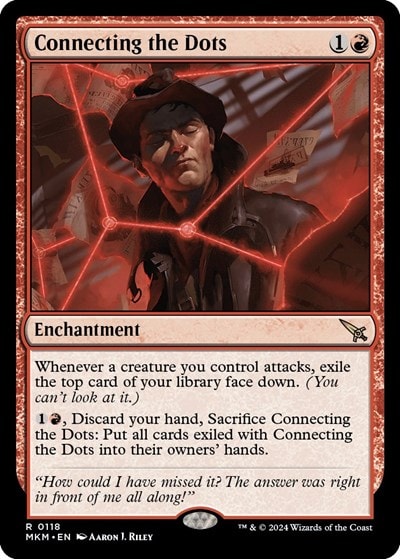Connecting the Dots (MKM) #118 Rare Murders at Karlov Manor Magic: The Gathering: 2024