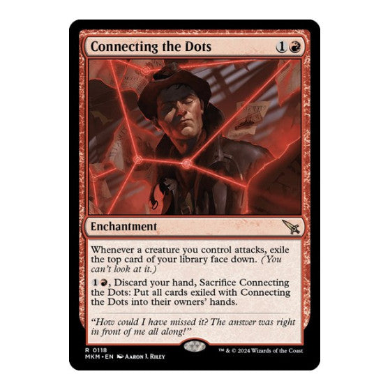 Connecting the Dots (MKM) #118 Rare Murders at Karlov Manor Magic: The Gathering: 2024