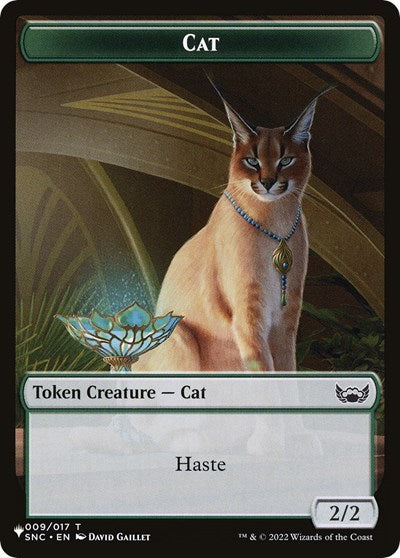 Cat (009) // Rat Double-Sided Token (LIST) #9 // 3 Token (Moderately Played) The List Reprints Magic: The Gathering: 2026