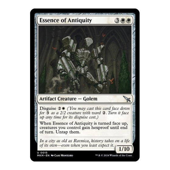 Essence of Antiquity (MKM) #15 Uncommon (Lightly Played) Murders at Karlov Manor Magic: The Gathering: 2024