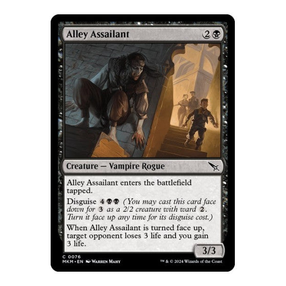 Alley Assailant (MKM) #76 Common Murders at Karlov Manor Magic: The Gathering: 2024