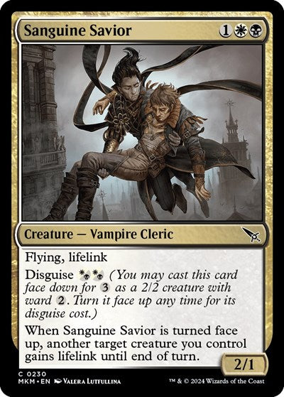 Sanguine Savior (MKM) #230 Common (Lightly Played) Murders at Karlov Manor Magic: The Gathering: 2024