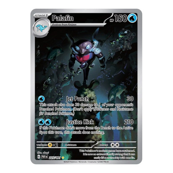 Palafin 225 091 (PAF) #225/091 Illustration Rare SV: Paldean Fates Pokemon: 2024