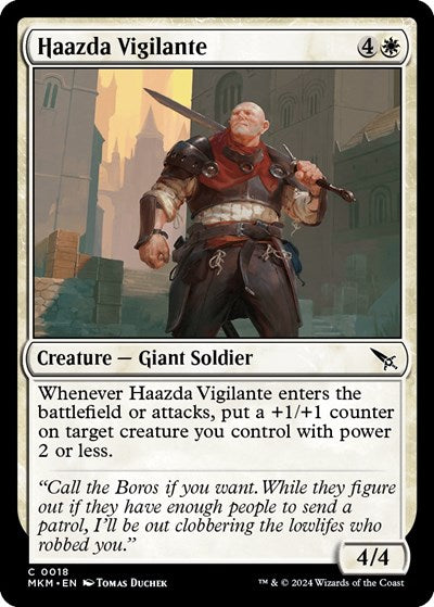 Haazda Vigilante (MKM) #18 Common Murders at Karlov Manor Magic: The Gathering: 2024