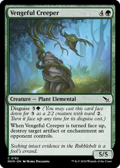 Vengeful Creeper (MKM) #182 Common Murders at Karlov Manor Magic: The Gathering: 2024