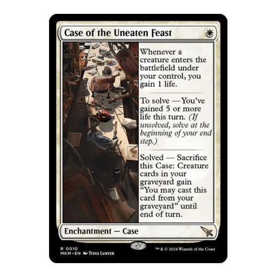 Case of the Uneaten Feast (MKM) #10 Rare Murders at Karlov Manor Magic: The Gathering: 2024