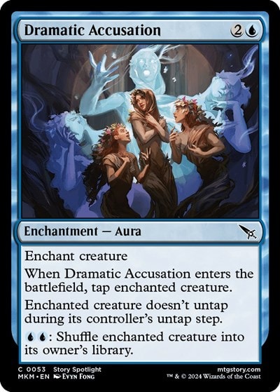 Dramatic Accusation (MKM) #53 Common Murders at Karlov Manor Magic: The Gathering: 2024