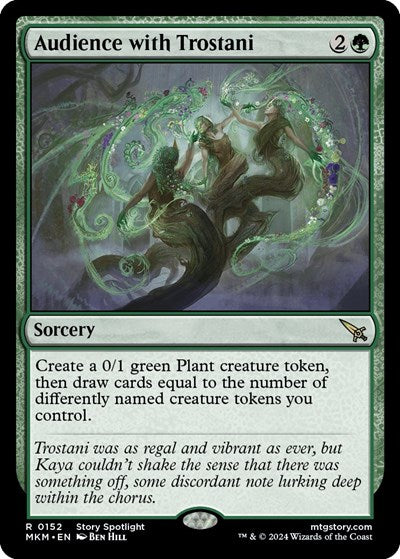 Audience with Trostani (MKM) #152 Rare Murders at Karlov Manor Magic: The Gathering: 2024