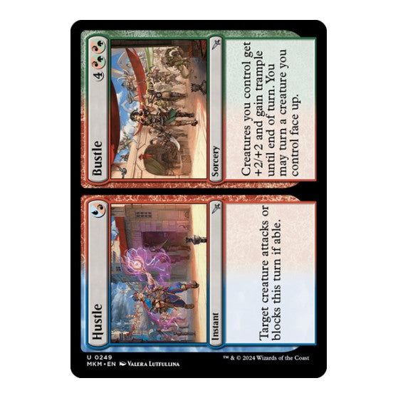 Hustle Bustle (MKM) #249 Uncommon Murders at Karlov Manor Magic: The Gathering: 2024