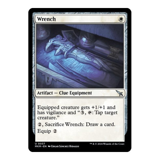 Wrench (MKM) #37 Uncommon (Lightly Played) Murders at Karlov Manor Magic: The Gathering: 2024