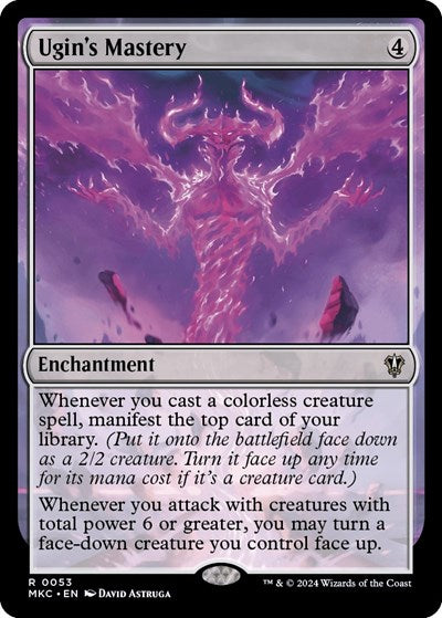 Ugins Mastery (MKC) #53 Rare (Near Mint) Commander: Murders at Karlov Manor Magic: The Gathering: 2024
